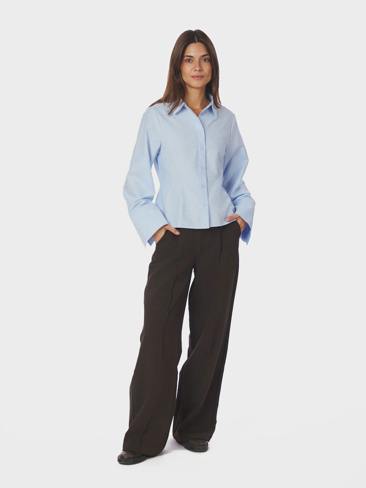 Rosa Oxford Shirt  Light Blue