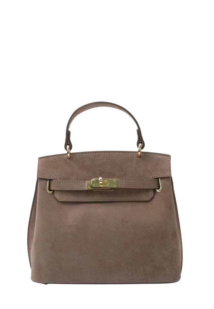 RIVOLI BAG SUEDE  Taupe