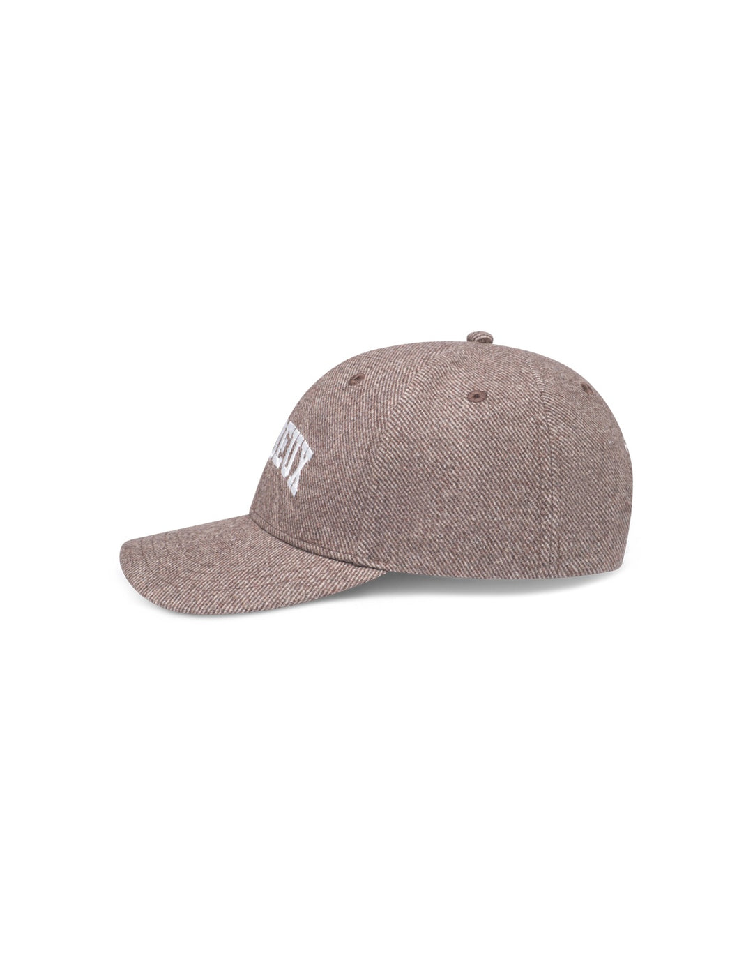 Les Deux Wool Baseball Cap  Mountain Grey Melange