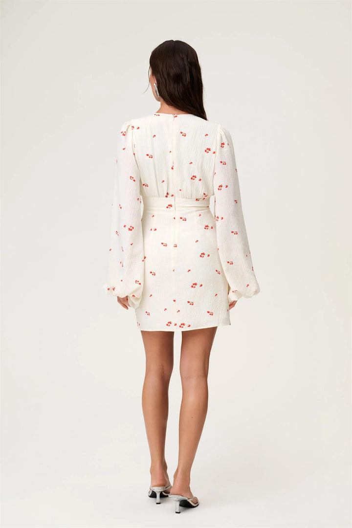 Florence Dress  White Rose