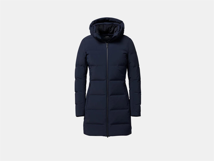 W Enigma Parka Down Collar  Navy
