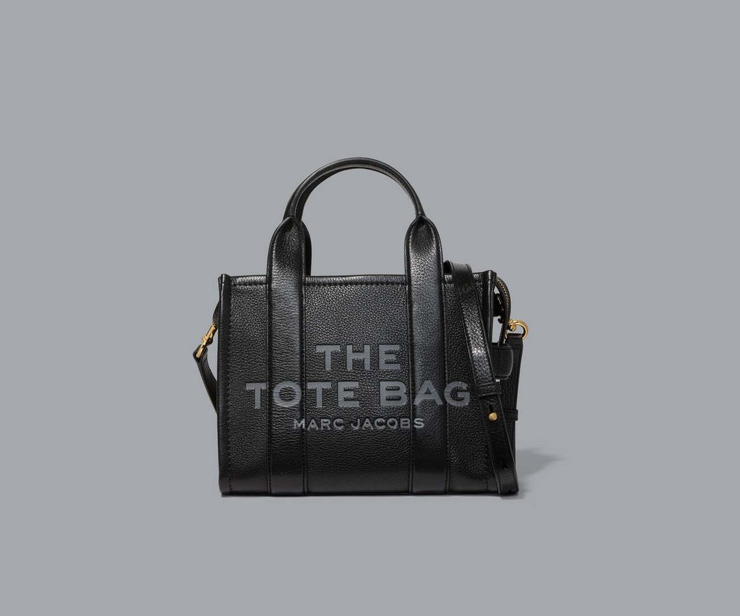 THE SMALL TOTE LEATHER  Black