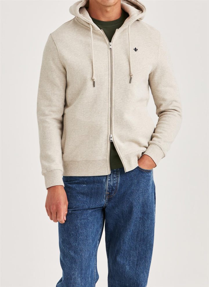 Brandon Lily Zip Hood  Khaki