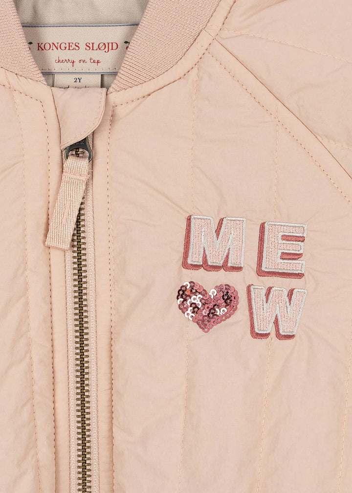 JUNO KITTY  BOMBER JACKET  Cameo Rose