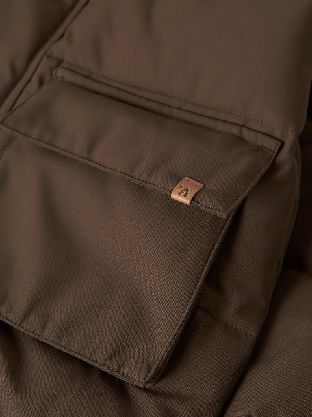 lamedow03 Puffer Jkt Fo Lil  Mørkebrun