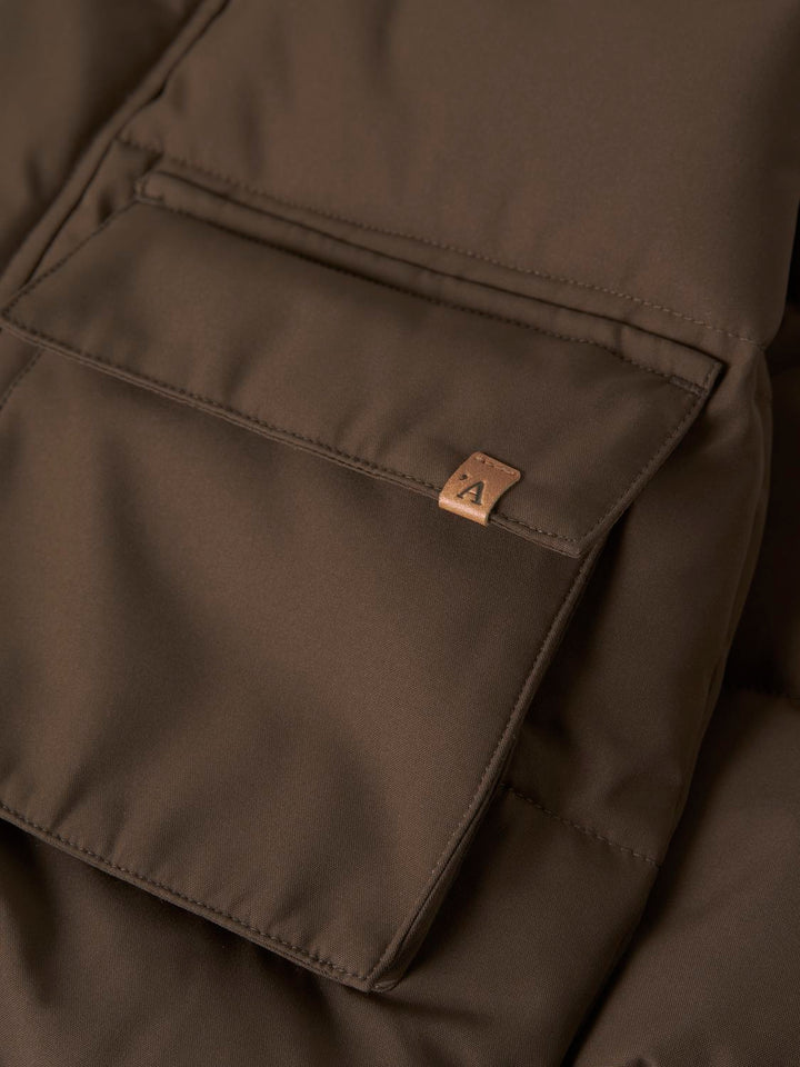 lamedow03 Puffer Jkt Fo Lil  Mørkebrun