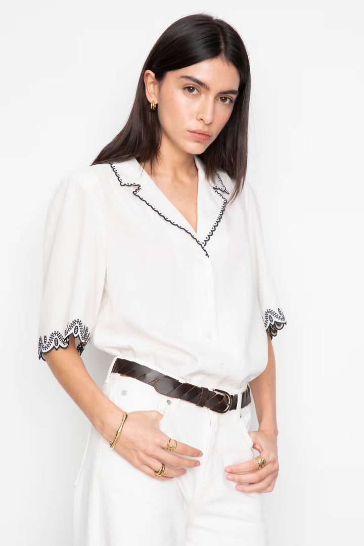Jane Blouse  Cream