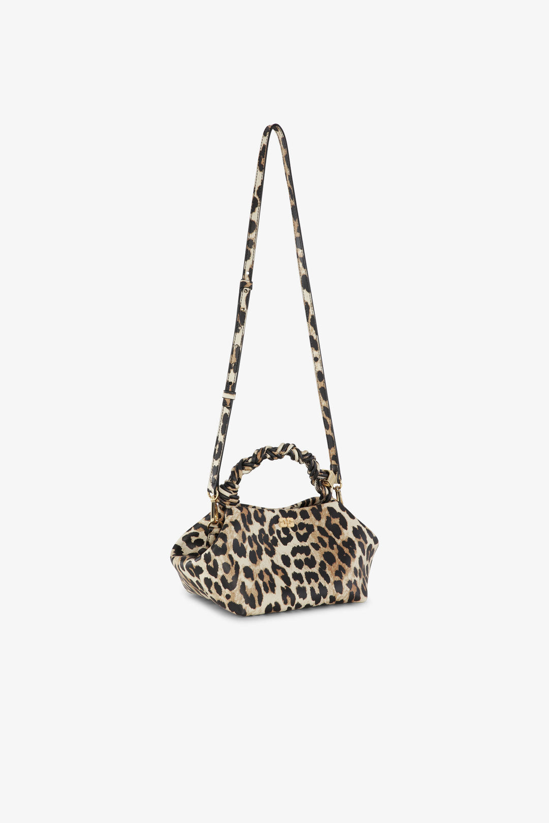 Ganni Bou Bag Small Print  Leopard