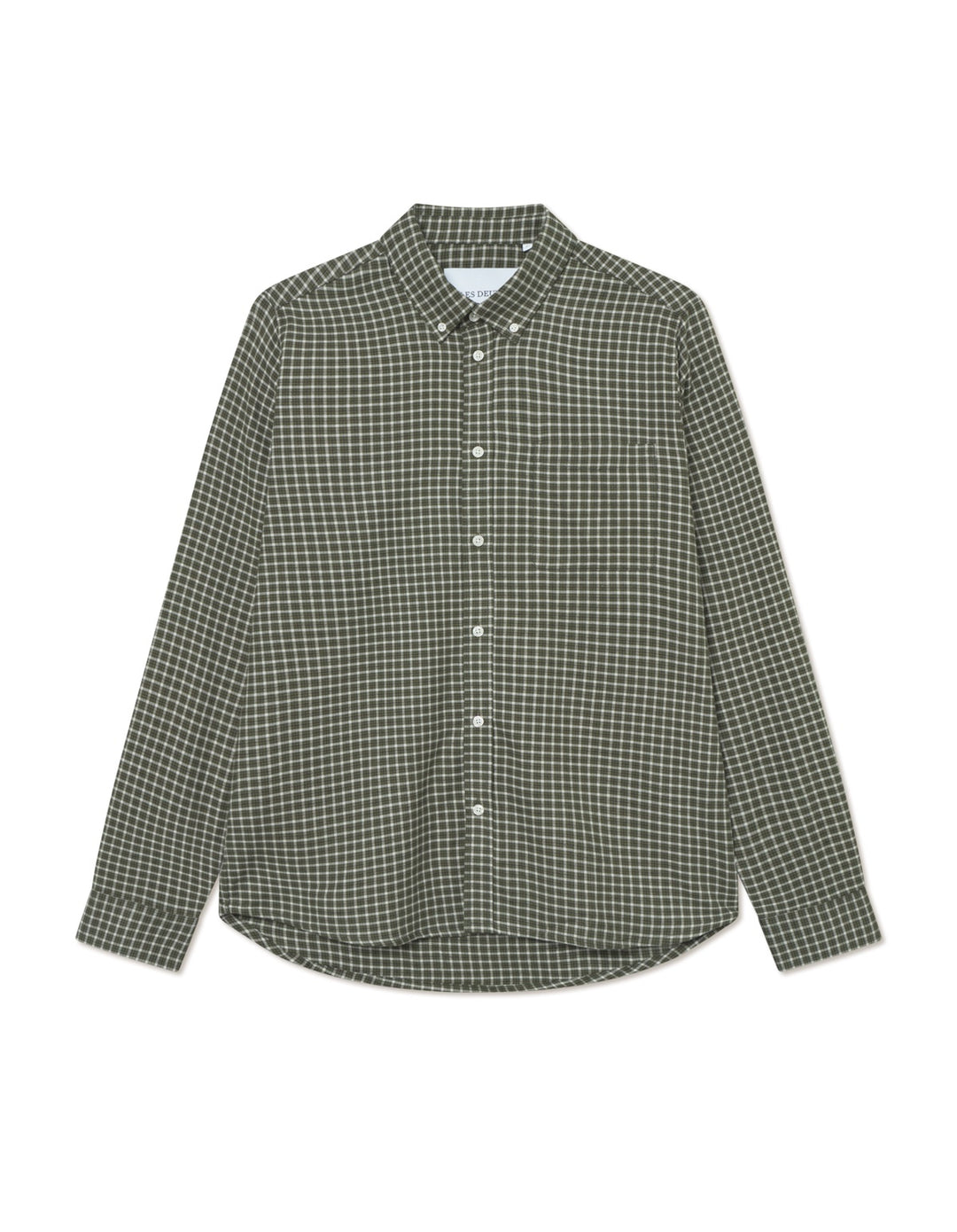 Konrad Check Flannel Shirt  Light Sand