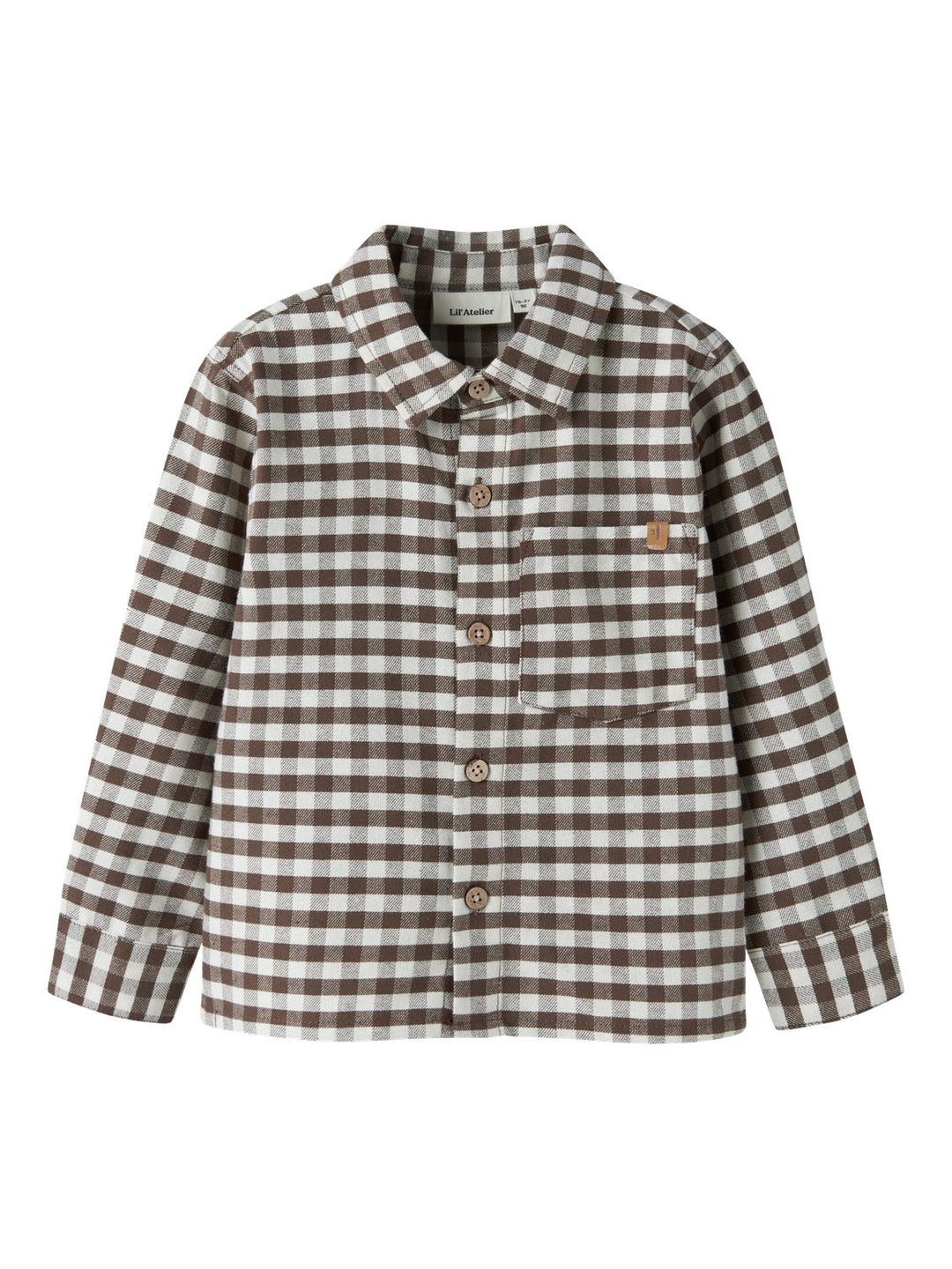 Noki Ls Loose Shirt  Mellombrun