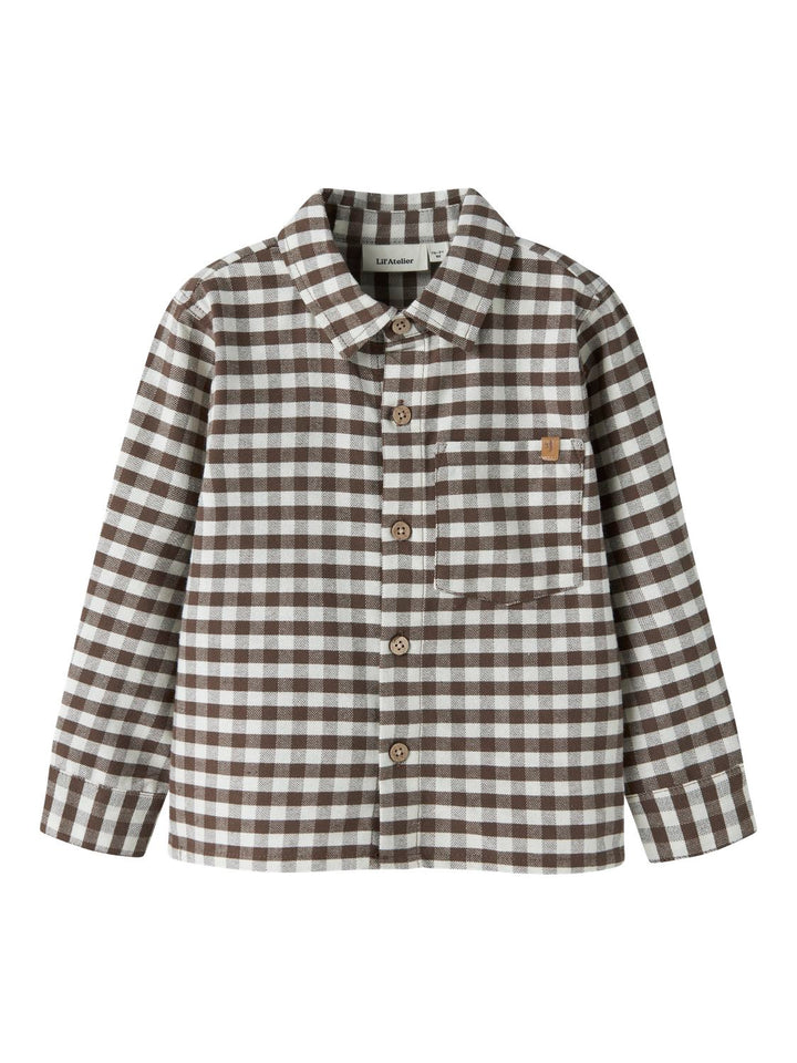Noki Ls Loose Shirt  Mellombrun