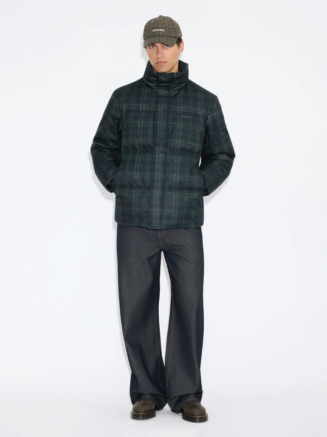 Selmer Heritage Down Jkt Blue Check