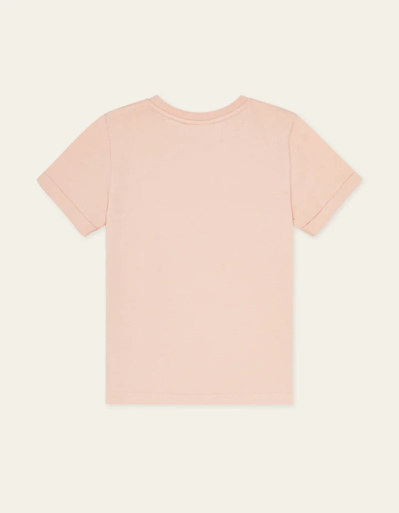 NØRREGAARD CONTRAST T-SHIRT  Peach Whip