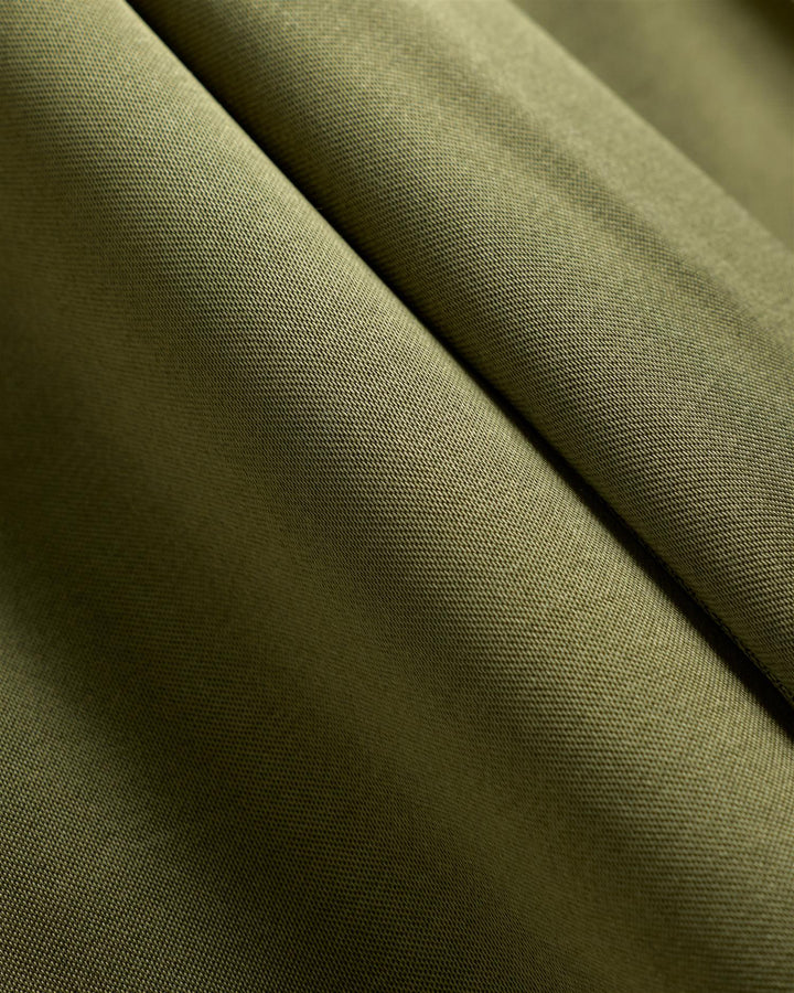 Reign Tailored Satin Pants Moss Green