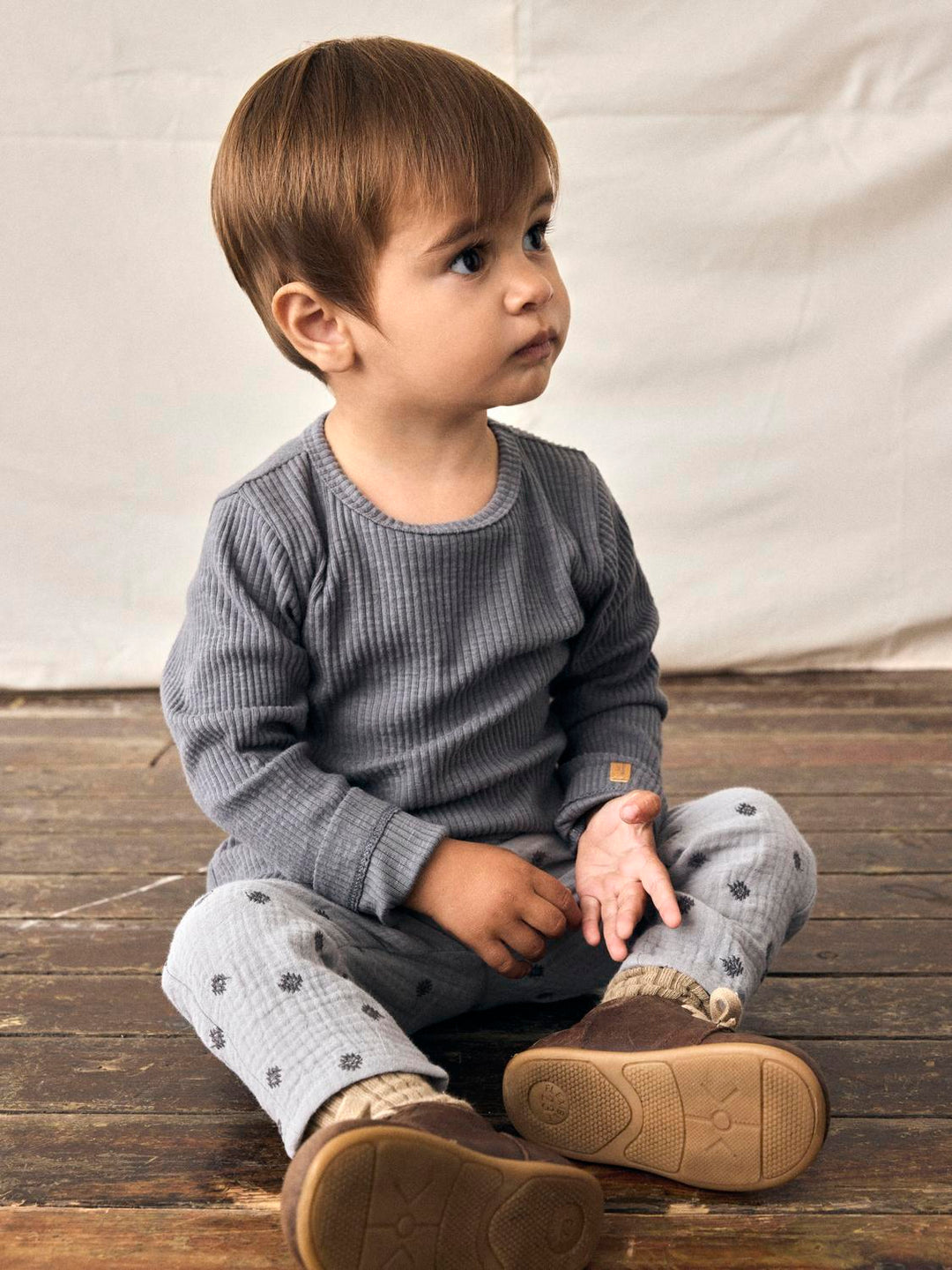 NBMKOALA LOOSE PANT LIL  Mellomgrå