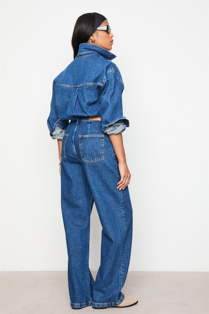 Alex Shirt  Washed Dark Blue