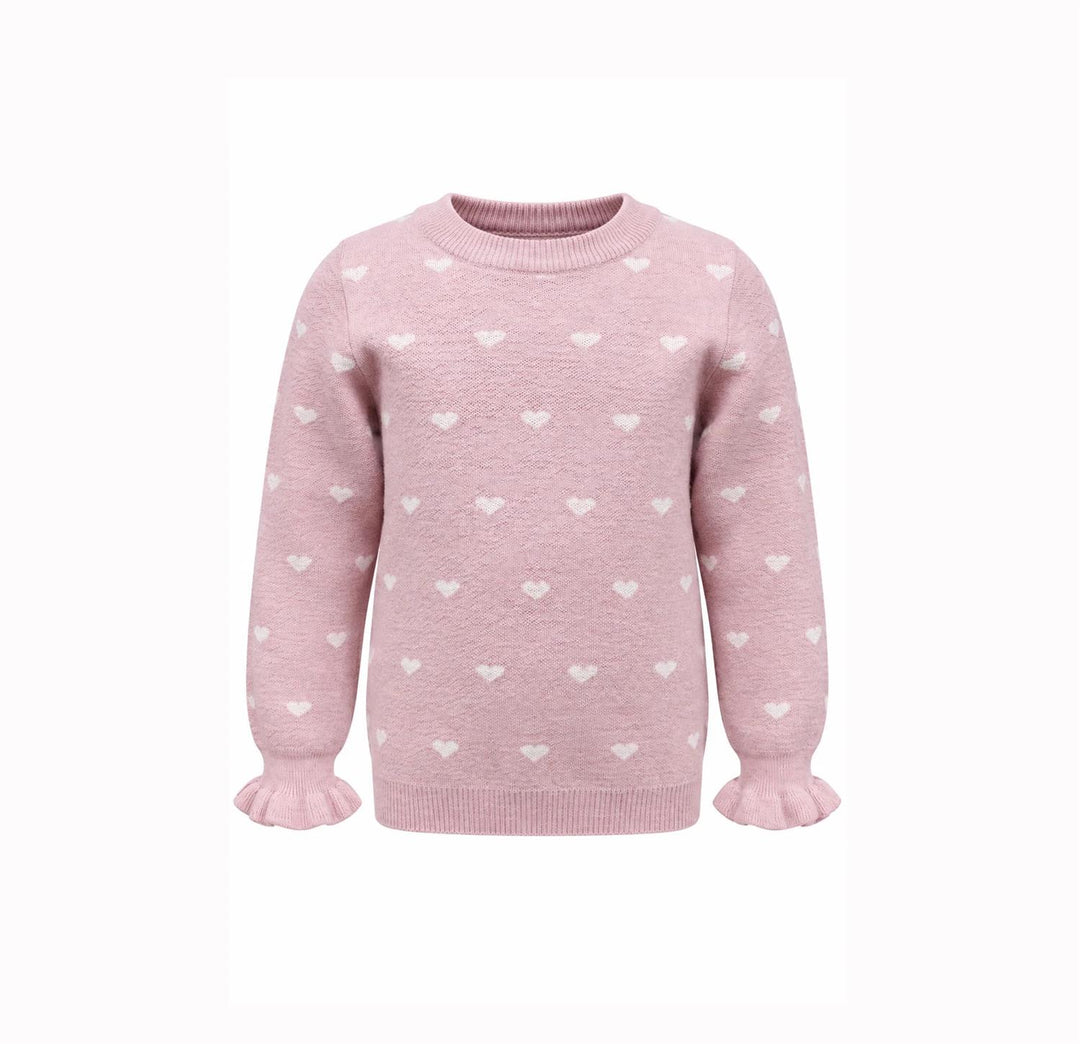 Lani strikket Genser  Soft Pink