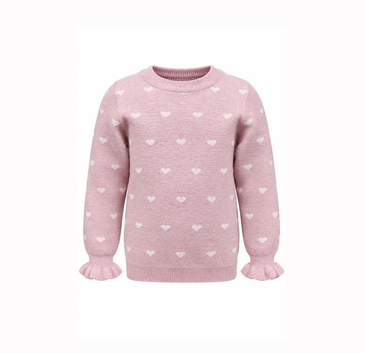 Lani strikket Genser  Soft Pink