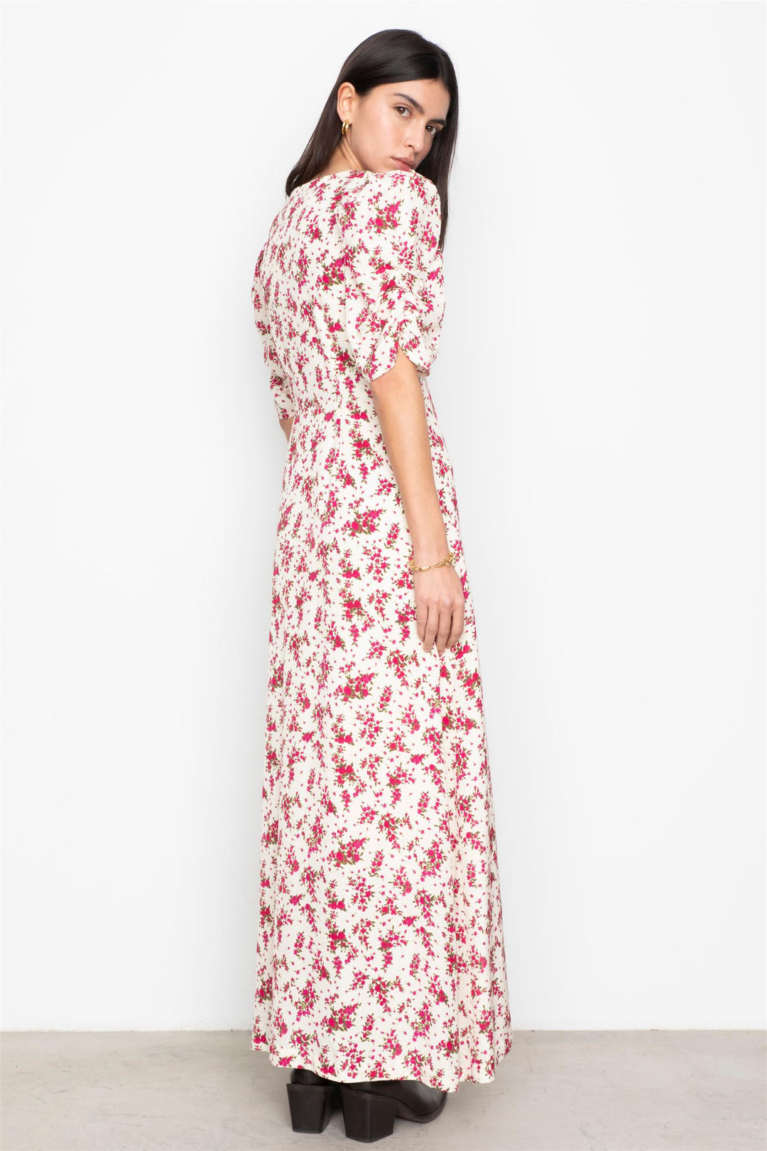 Aivy Dress  Berry Print