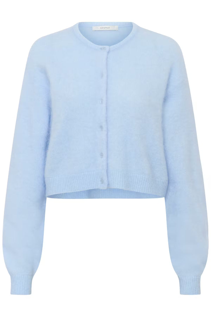 DEBBIE SHORT CARDIGAN  Blue Finch Melange