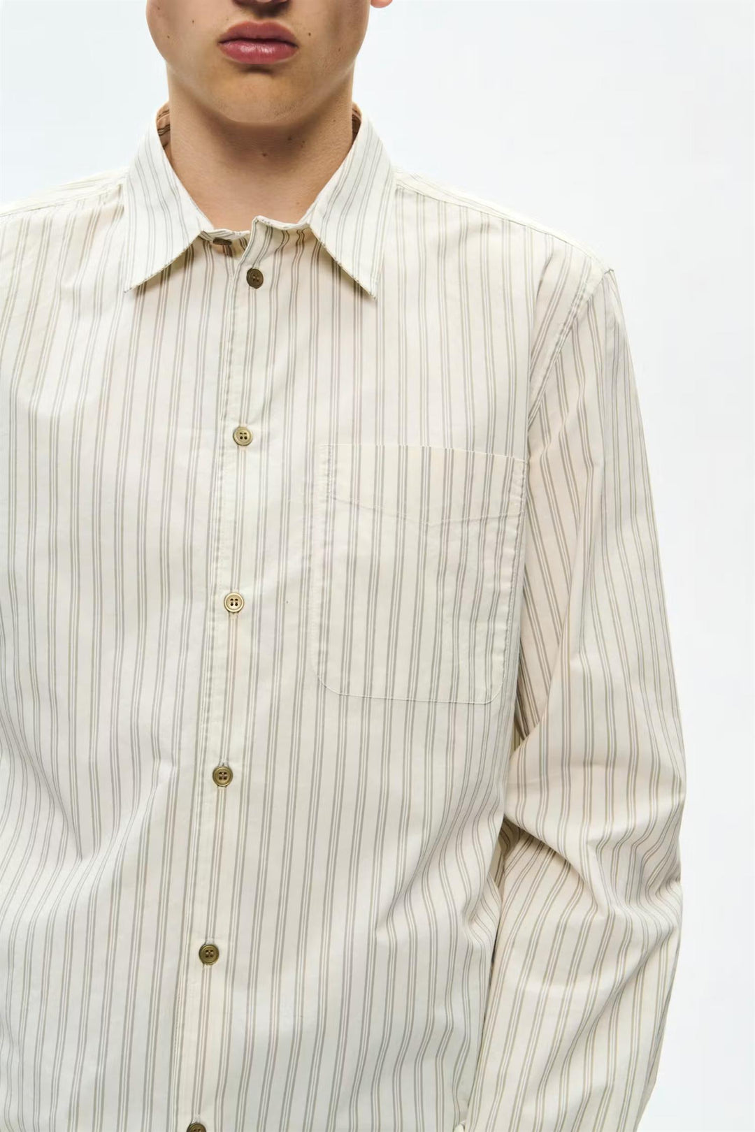 WWADRIAN SHIRT  Silver Birch