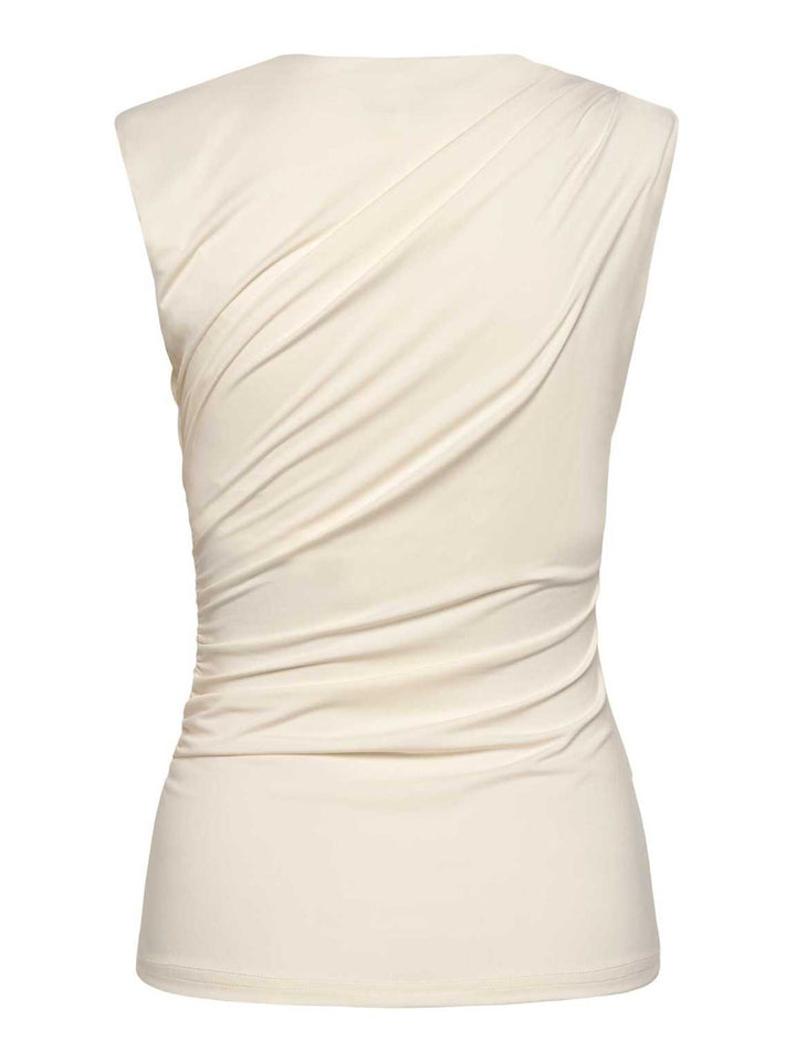 RWBillie SL Drape Top  Ivory