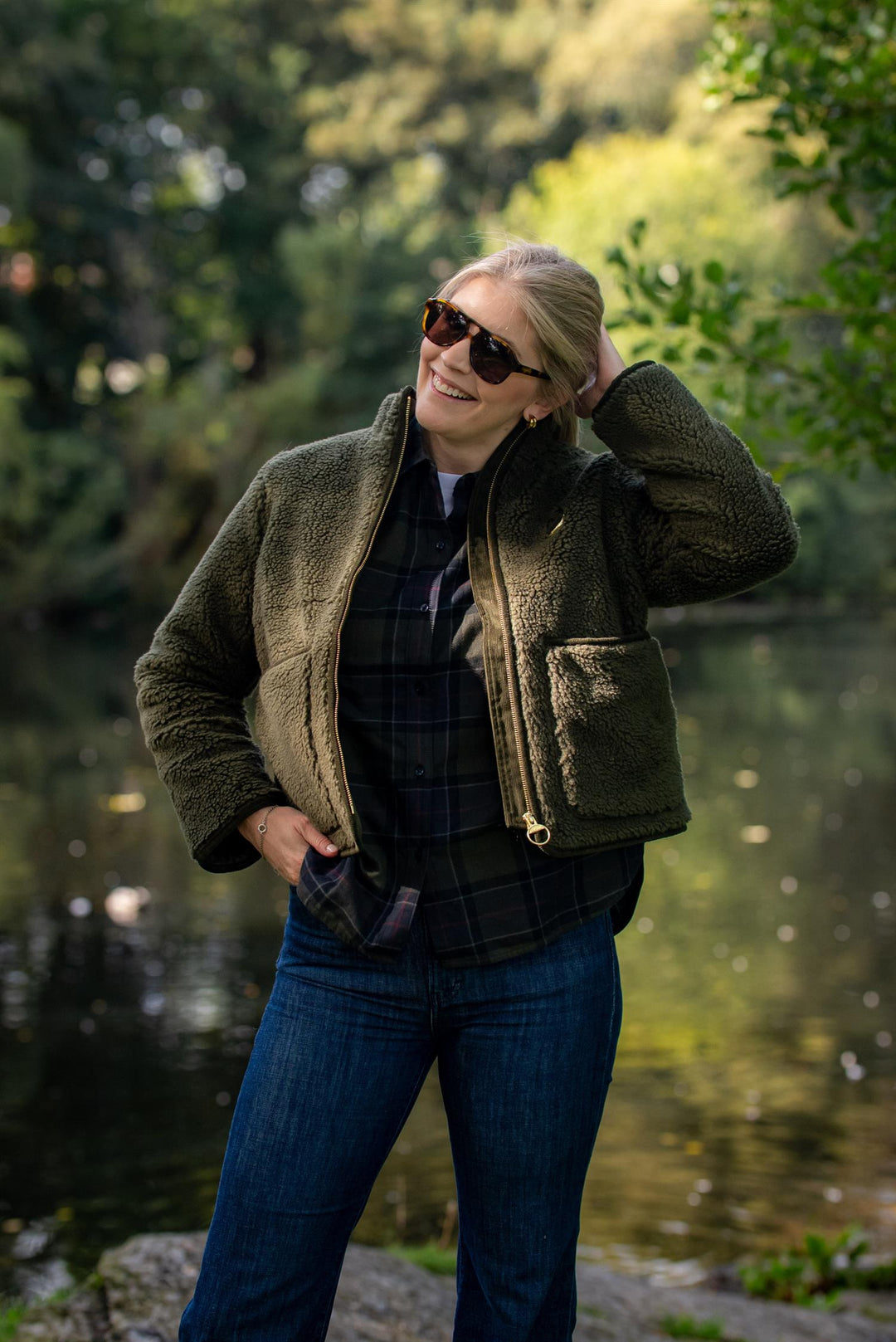 Barbour Elenora Casual  Olive