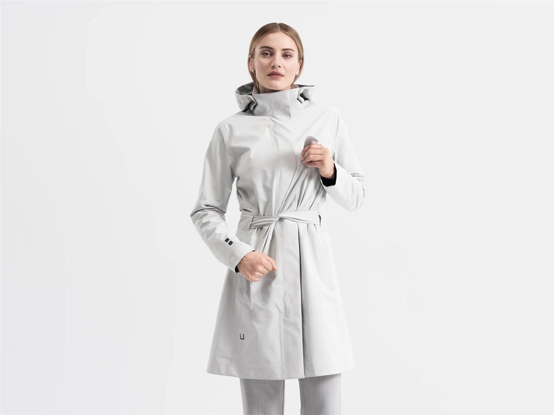 Elektra coat  Chalk