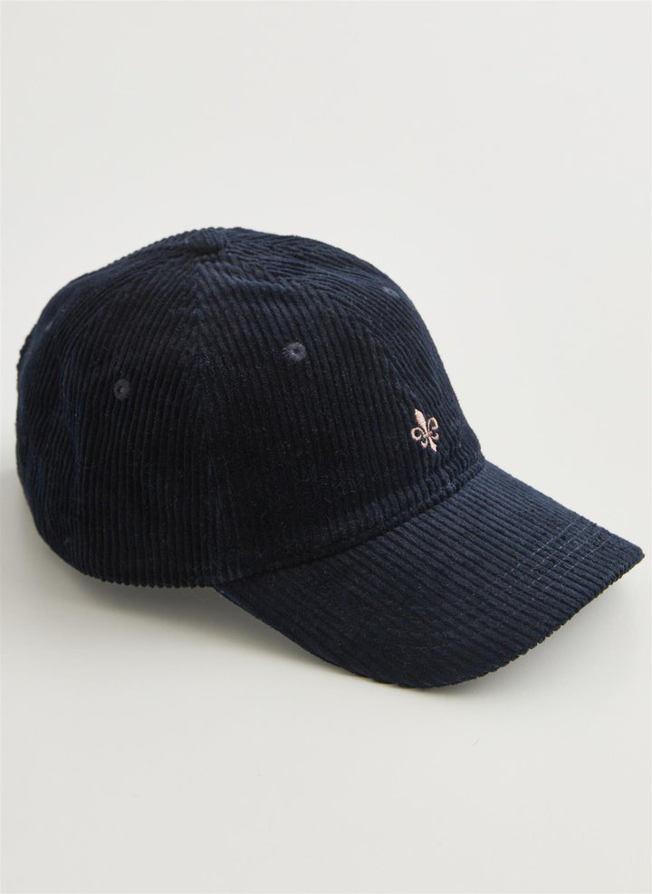 Lily Cord Cap  Blue
