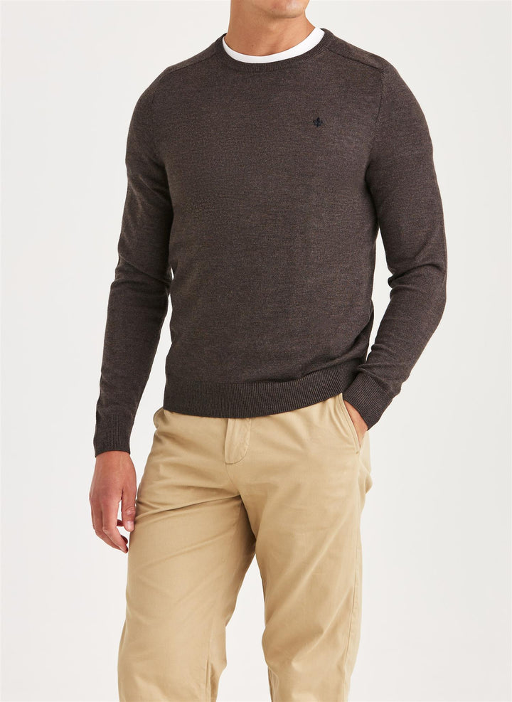 MERINO ONECK  Brown