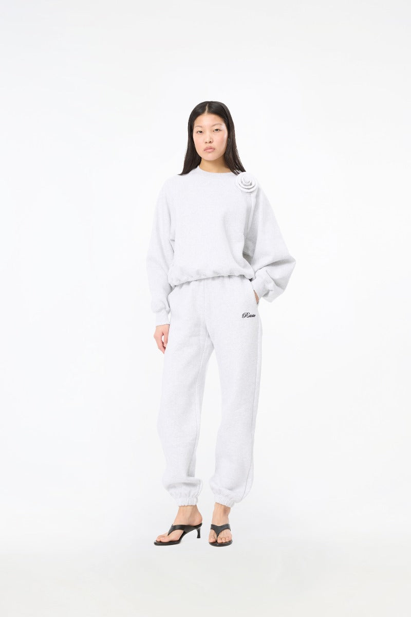 MIMI SWEATPANTS Light Grey Melange
