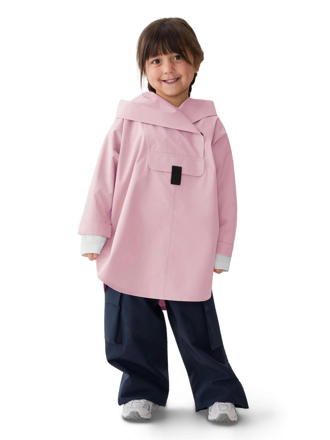 Bergen mini poncho  Light Pink