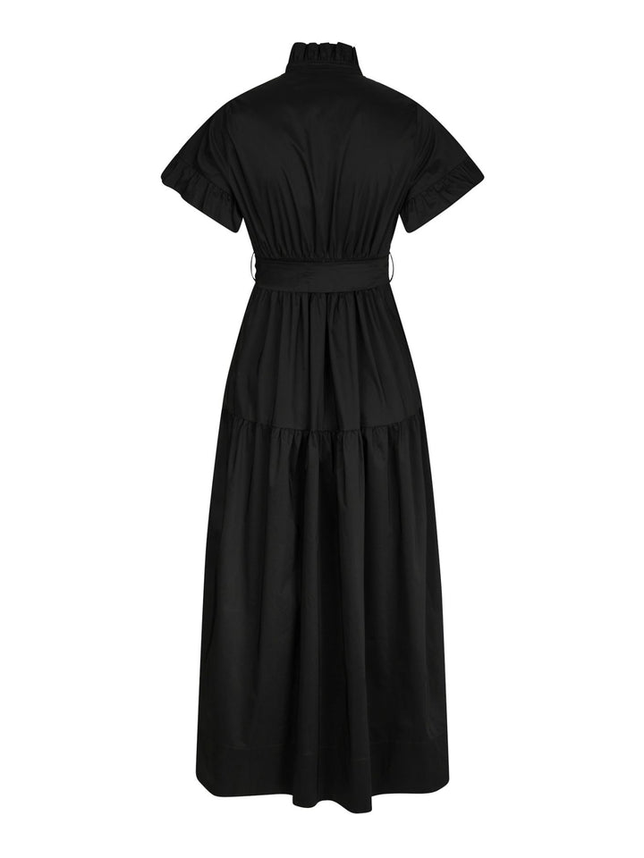 Nellie Poplin Dress  Black
