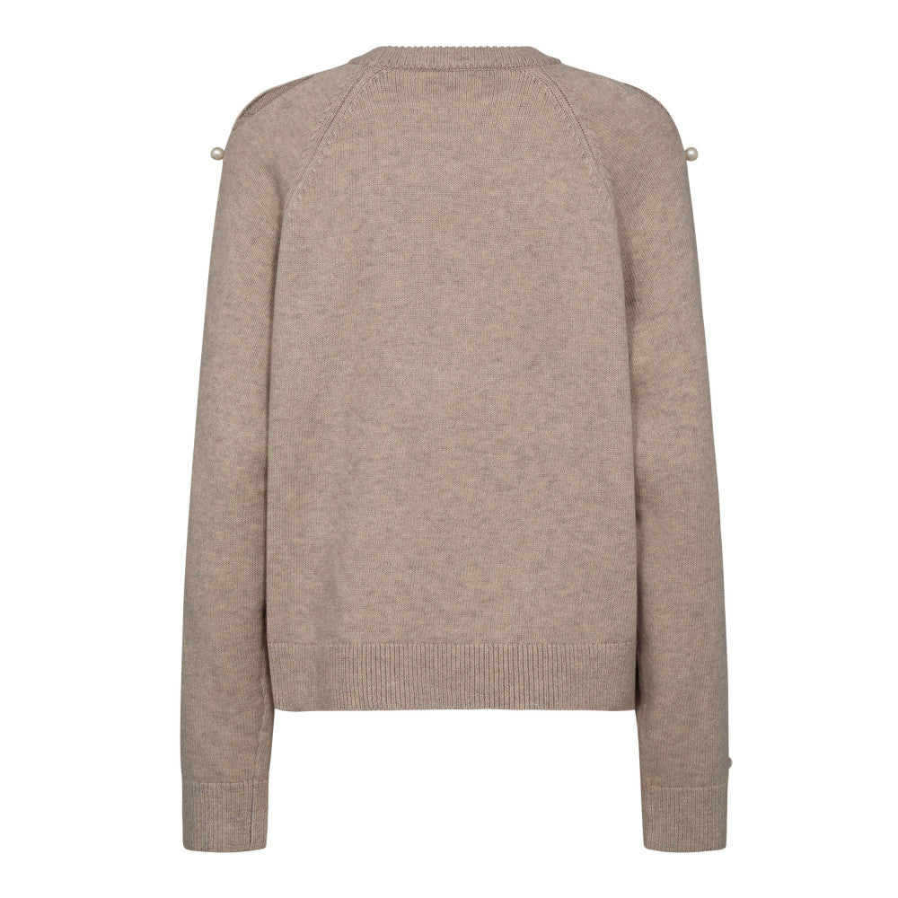 RowanCC Pearl Sleeve Knit  Bone