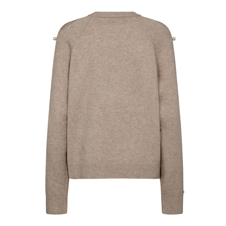 RowanCC Pearl Sleeve Knit  Bone