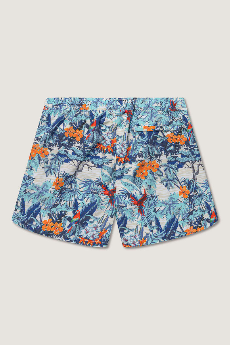Classic Swimshort Hibiscus  Multi