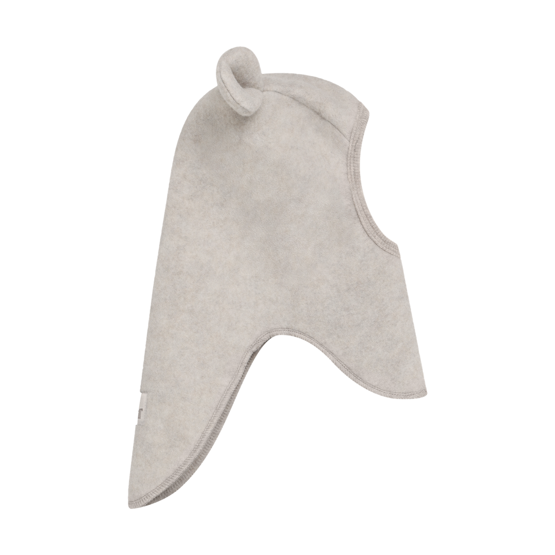 Balaclava Ears Wool Fleece  Camel Melange