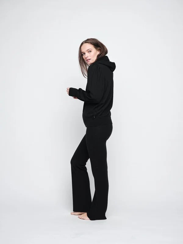 EVI MERINO PANTS  Black