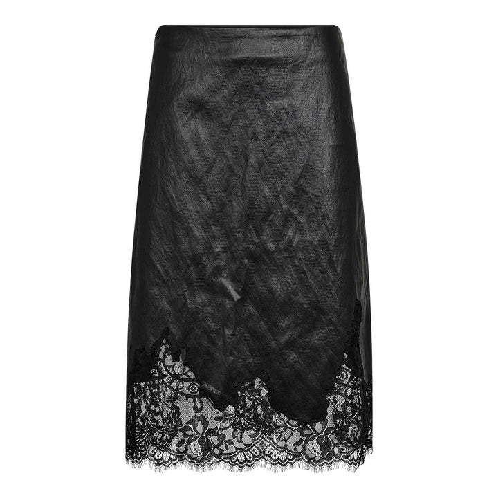 GittCC Lace Midi Skirt  Black