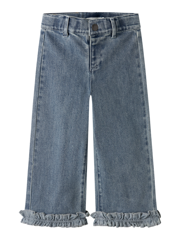 Damla Wide Ancel Jeans  Mellomblå
