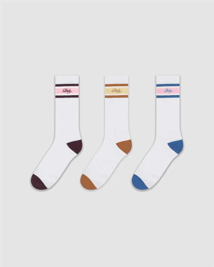 La Chaussette Drôle Rayèe  Multicolor