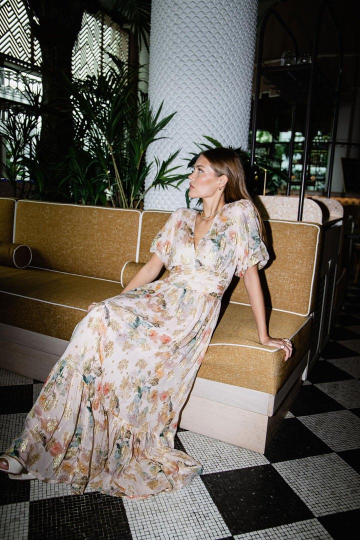 Leonora Dress Shimmering Garden  Shimmering Garden