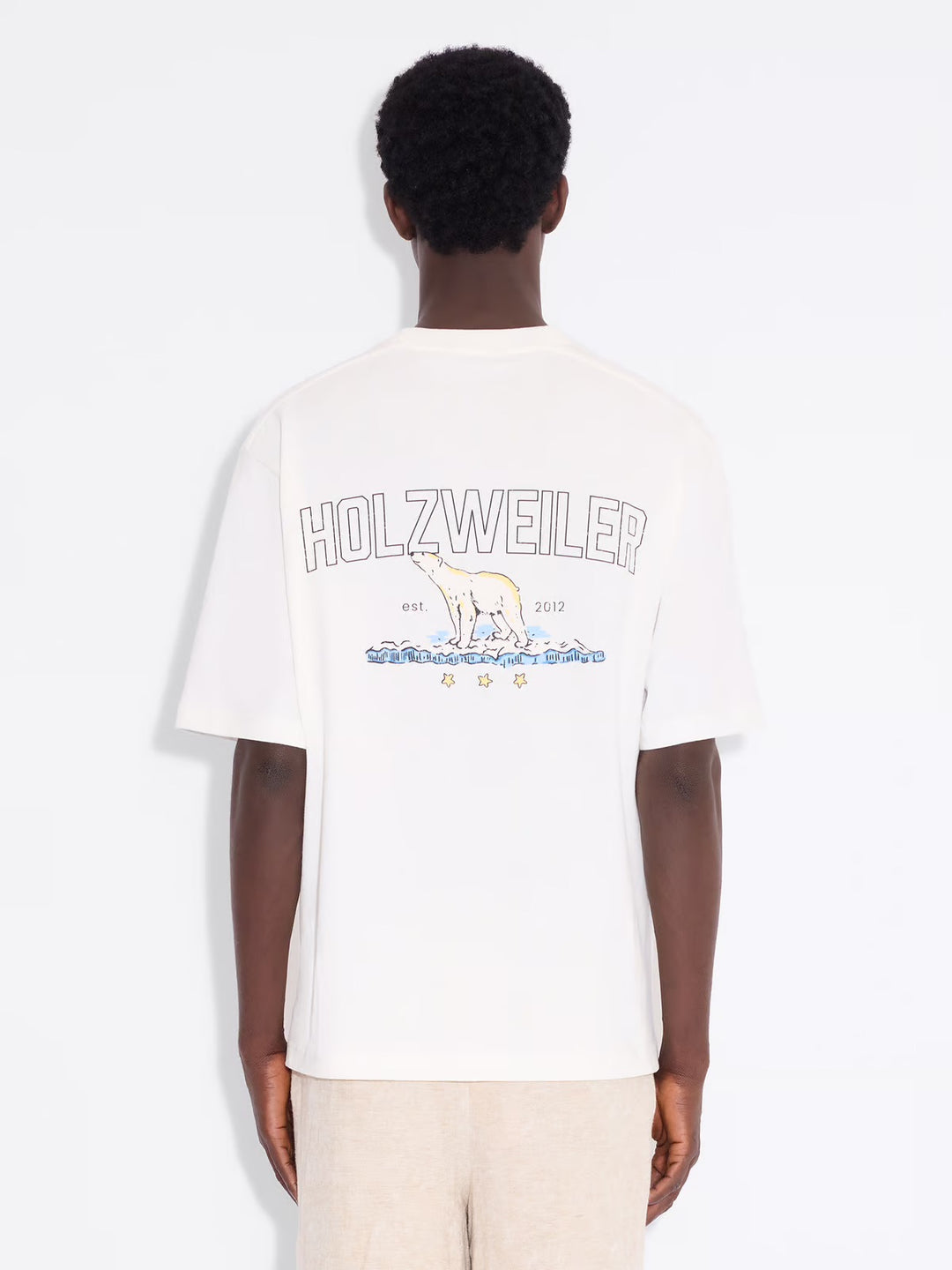 Ranger Bear Tee  White