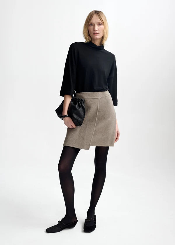 Kaia wool skirt  Dune