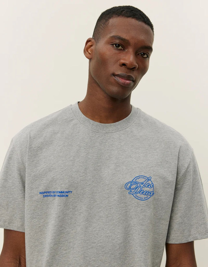 Alonso T-shirt  Light Grey Melange