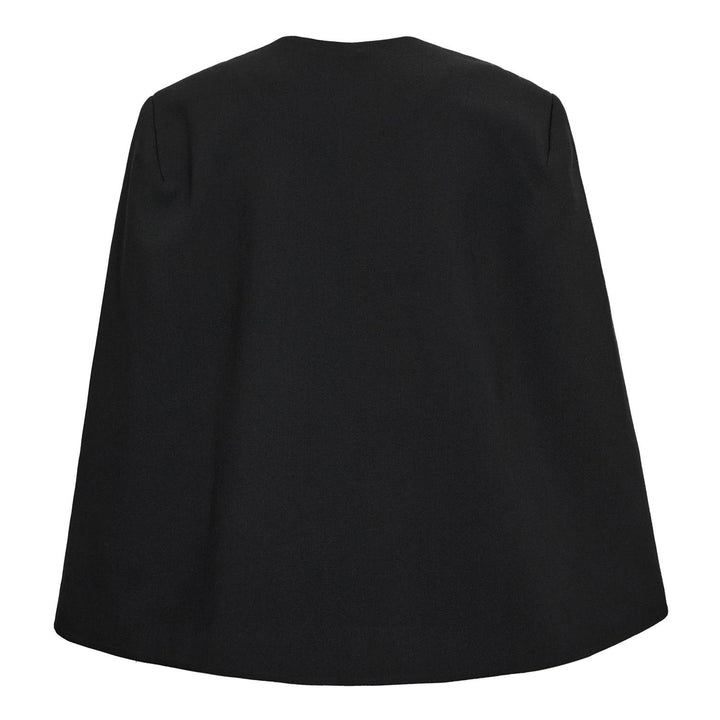 VolaCC Cape Button Blazer Black