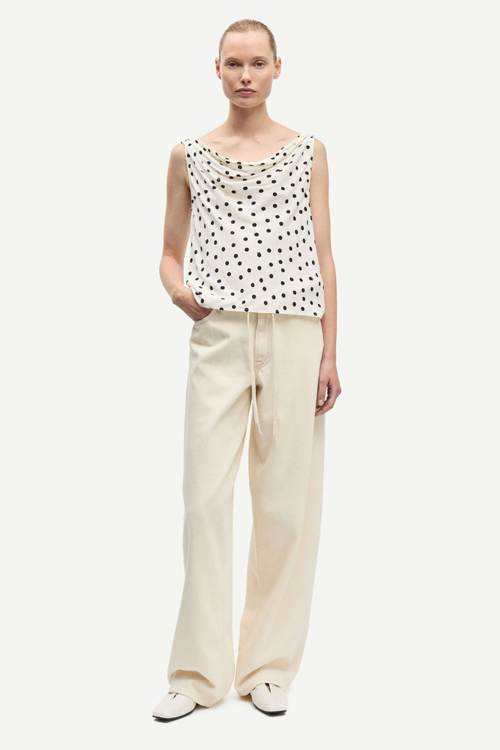 Sapoppy Top  Drifting Dots Egret