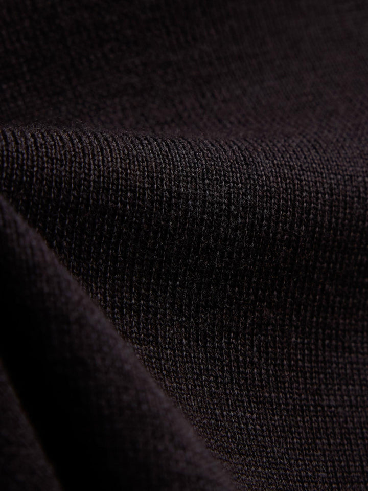 Cora Merino Sweater  Dark Brown