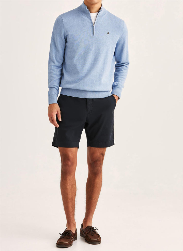 Riley Half Zip  Blue