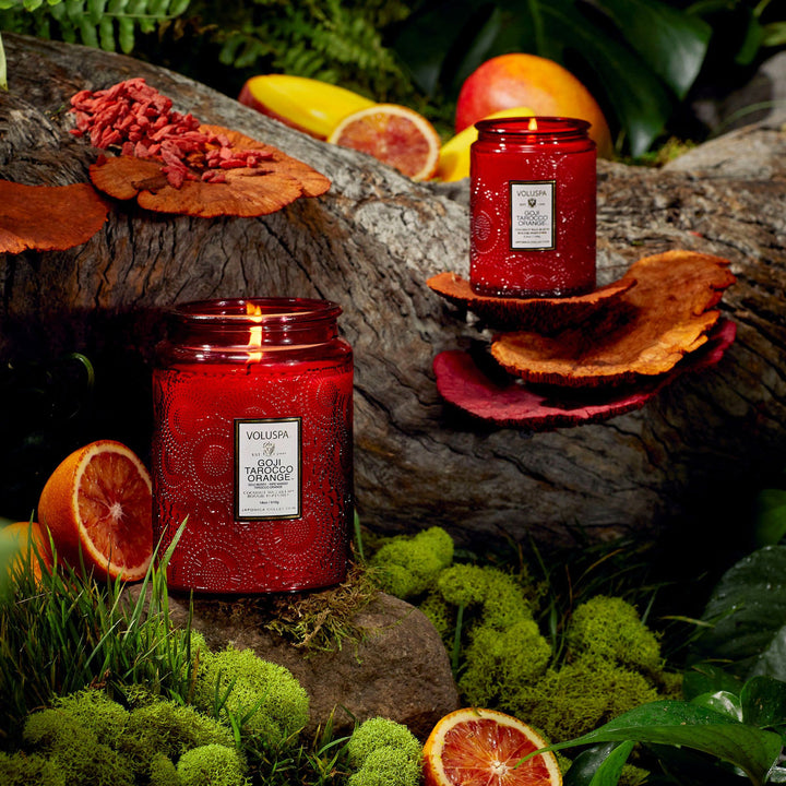 SMALL JAR CANDLE  Goji Tarocco Orange